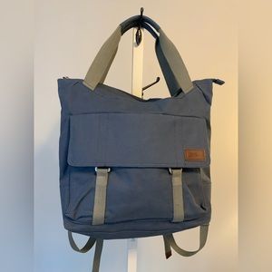 L.L. Bean canvas backpack bag